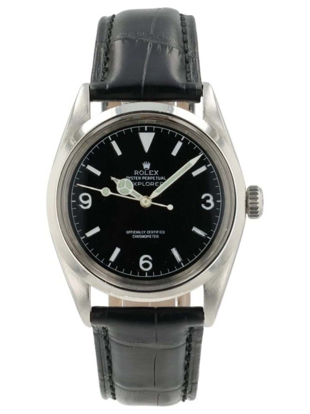 Rolex Explorer Black Dial Stainless Steel 36mm Automatic Movement Men’s 1016